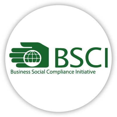 BSCI Davranış Kuralları kapsamındaki değerlere ve prensiplere uygunluk sağlıyoruz.