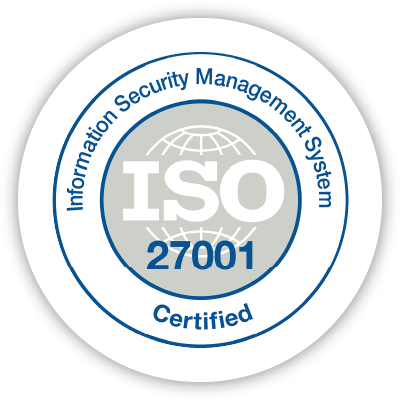 Bilgi varlıklarımızı kayıp, zarar ve diğer riskler karşısında korumak için ISO 27001 standardı gerekliliklerini uyguluyoruz.